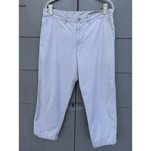 PATAGONIA Trousers Mens W36 L29 Beige All Wear Pants Long Chino Organic Cotton